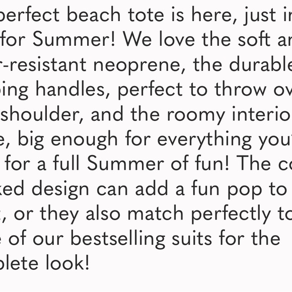 Summersalt Tote - Picture 2 of 5